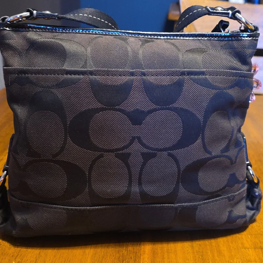 Coach Kyra Signature Jacquard Canvas With Daisy Hang Tag - Picture 5 of 16